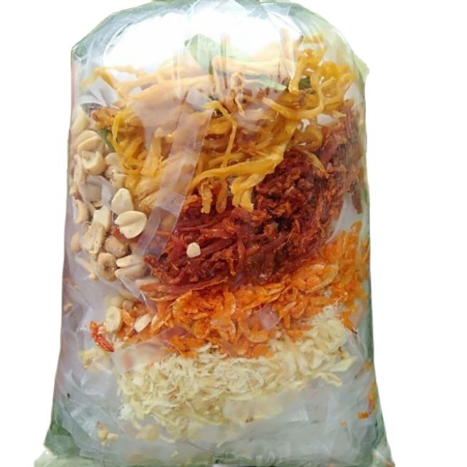 bánh tráng trộn