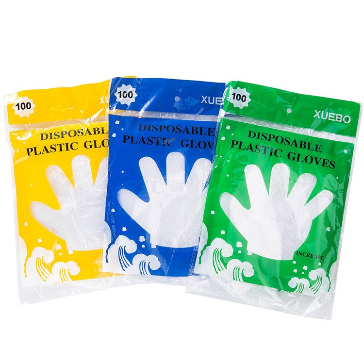 Set 100 găng tay nilon dùng 1 lần tiện dụng