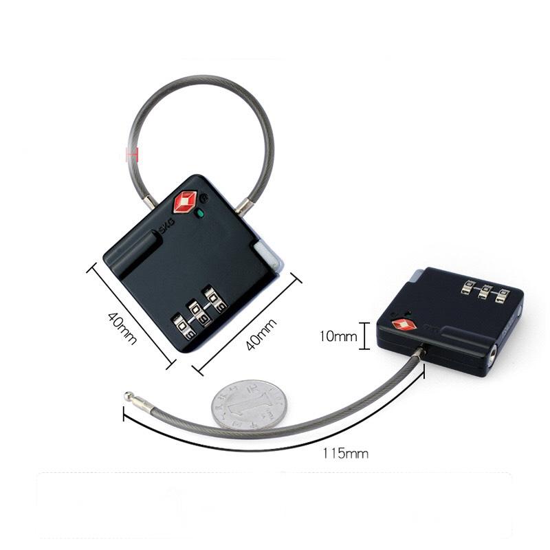 Ổ khóa số TSA cho vali du lịch TSA529