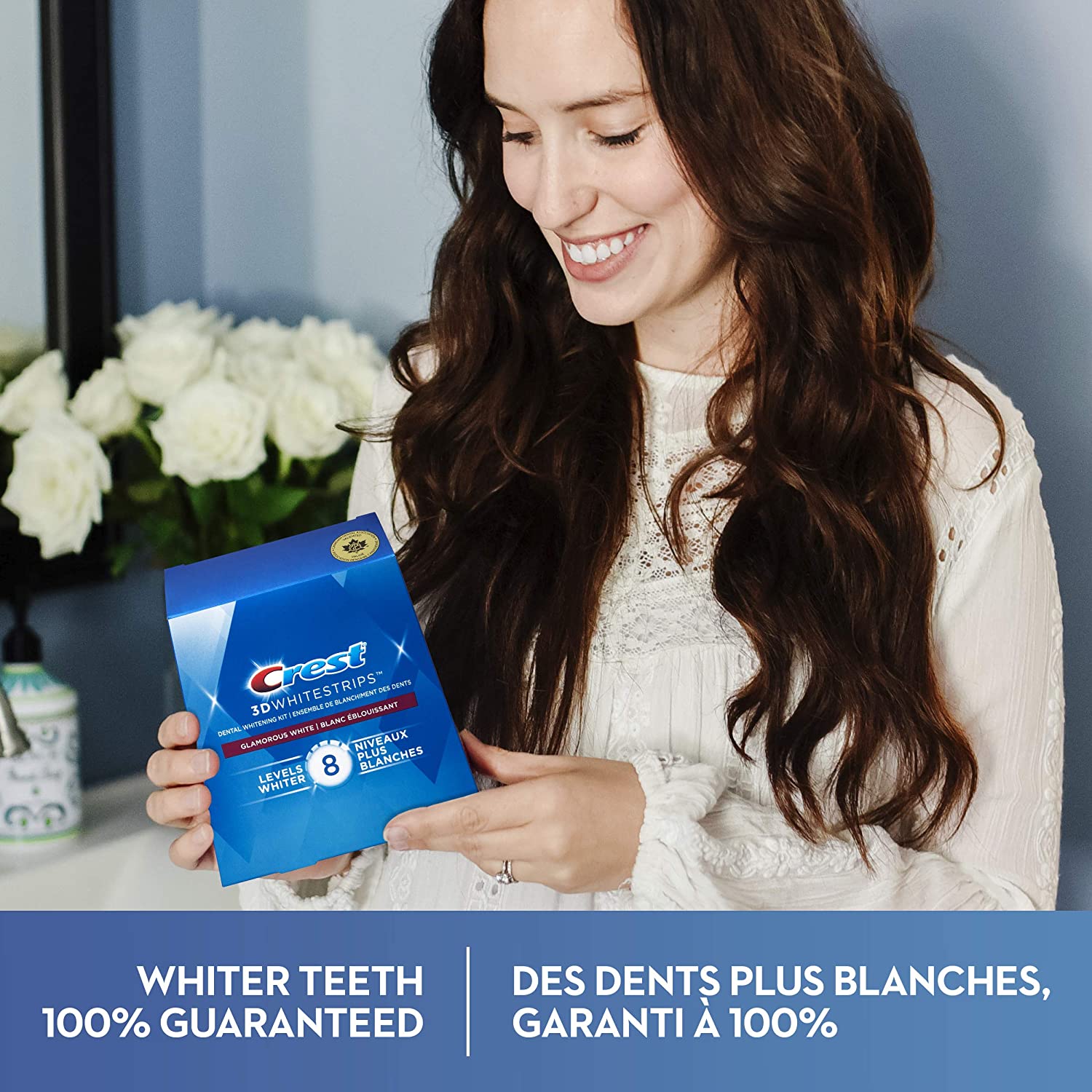 Miếng dán trắng răng Crest 3D Whitestrips Professional Effects Levels 20 Express Levels 12 [Hàng Mỹ]
