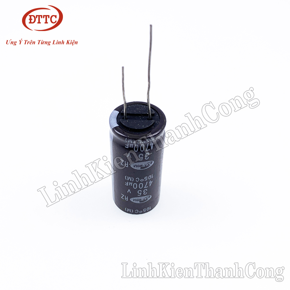 Tụ Hóa SAMWHA 4700uF 35V 18x40mm