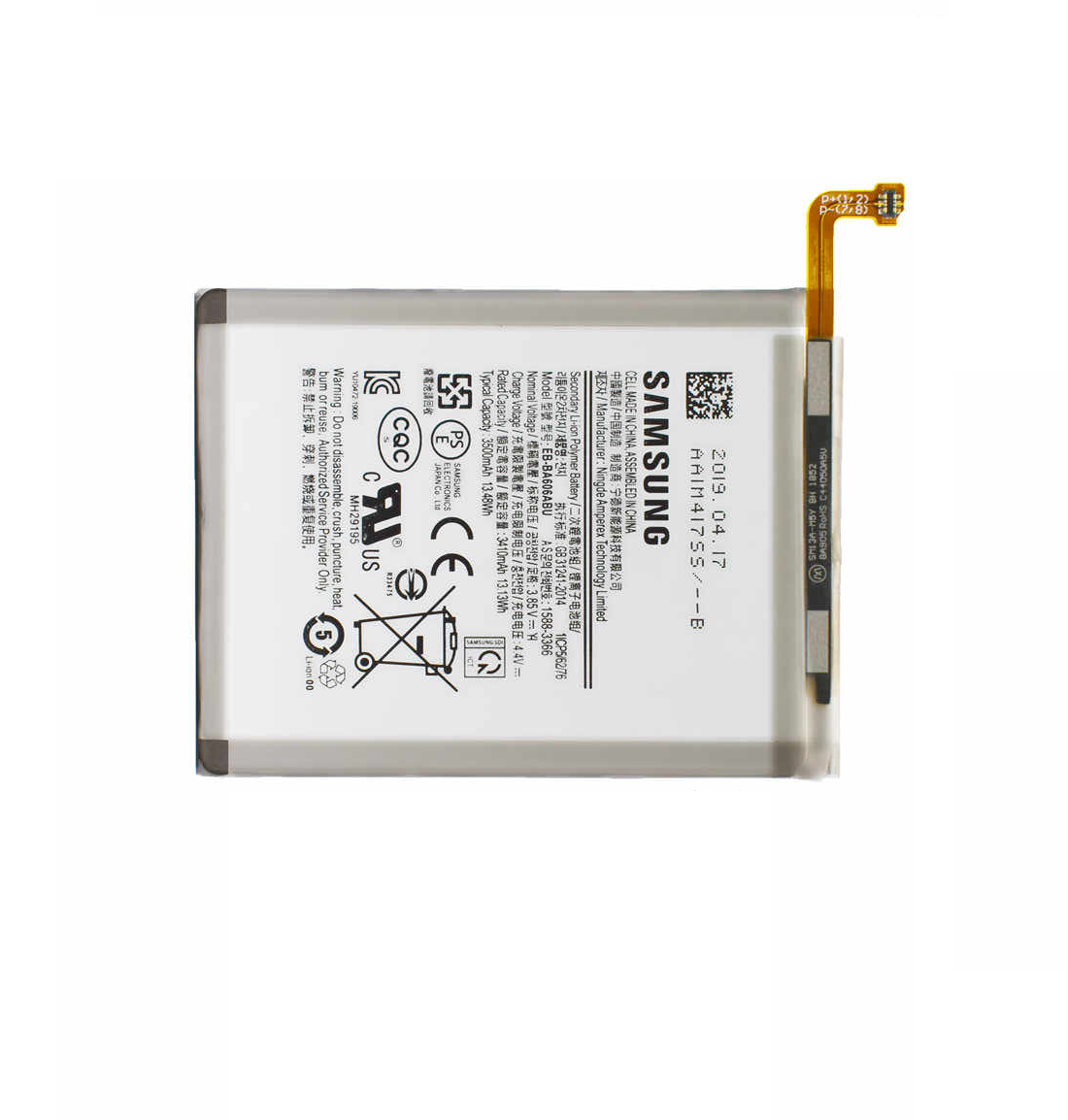Pin Samsung A60 EB-BA606ABU ( 3500 mah )