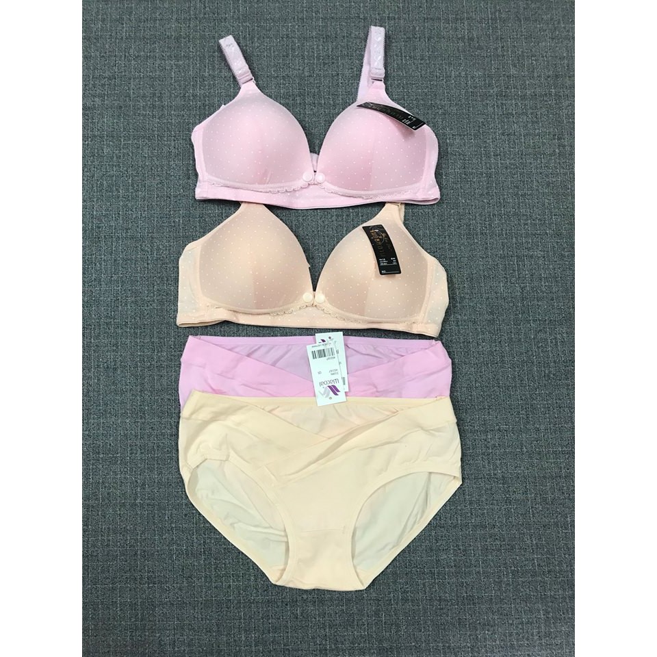 Combo 2 áo ngực cho con bú + 2 quần lót bầu