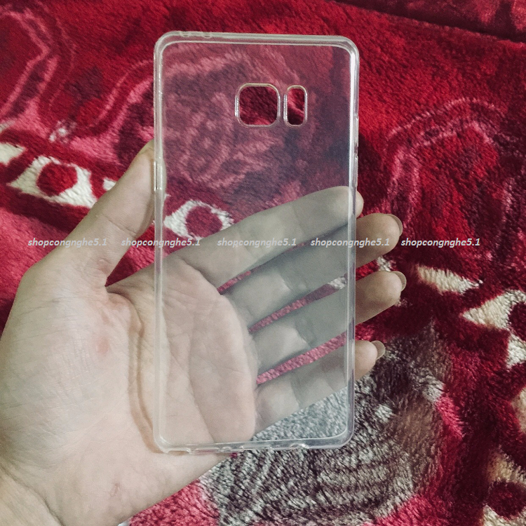 Samsung Galaxy Note 7/Note Fe - Combo Dán Mặt PPF mặt trước + Ốp Lưng Silicon A+ Chống ố tốt