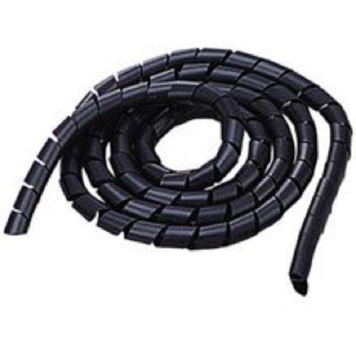 10 mét ống xoắn màu đen quấn dây điện phi 6, phi 8, phi 10, phi 12, phi 16, phi 20