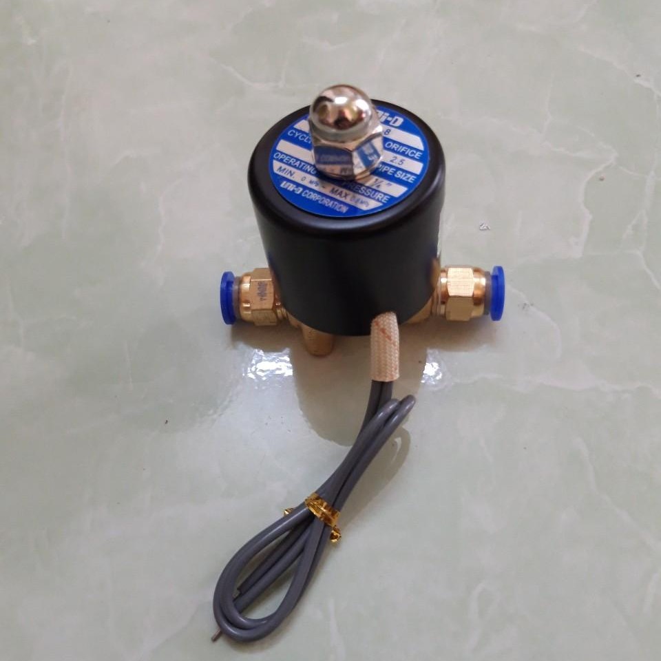 Van điện từ 8mm 24V (cuộn đồng) dùng cho phun sương tự động