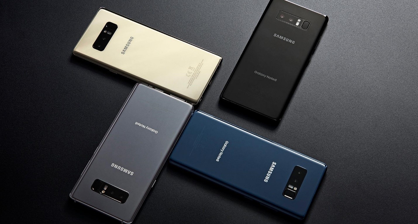 điện thoại Samsung Note 8  , bảo hành 12 tháng