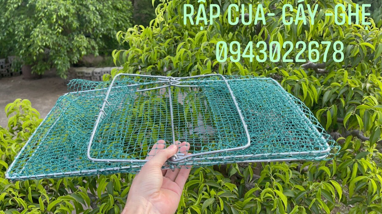 (Combo 2 chiếc) Lồng bẫy cua - Dập Bãy Cua Ghẹ biển