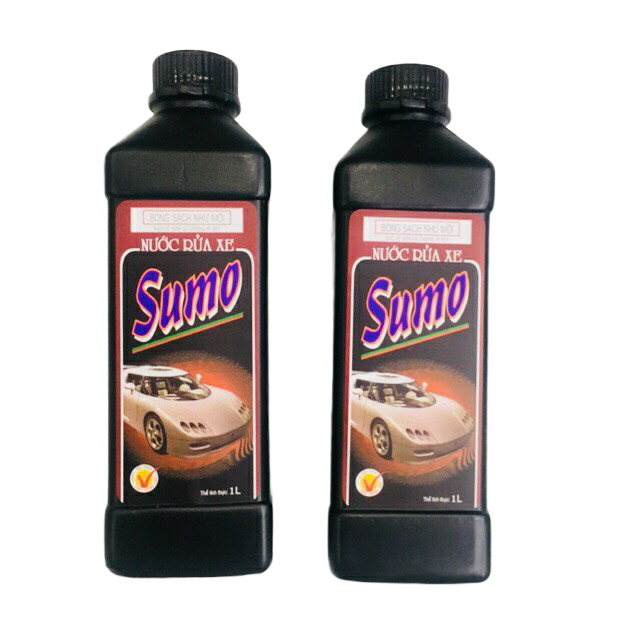 COMBO 2 CHAI NƯỚC RỬA XE  SUMO 1L