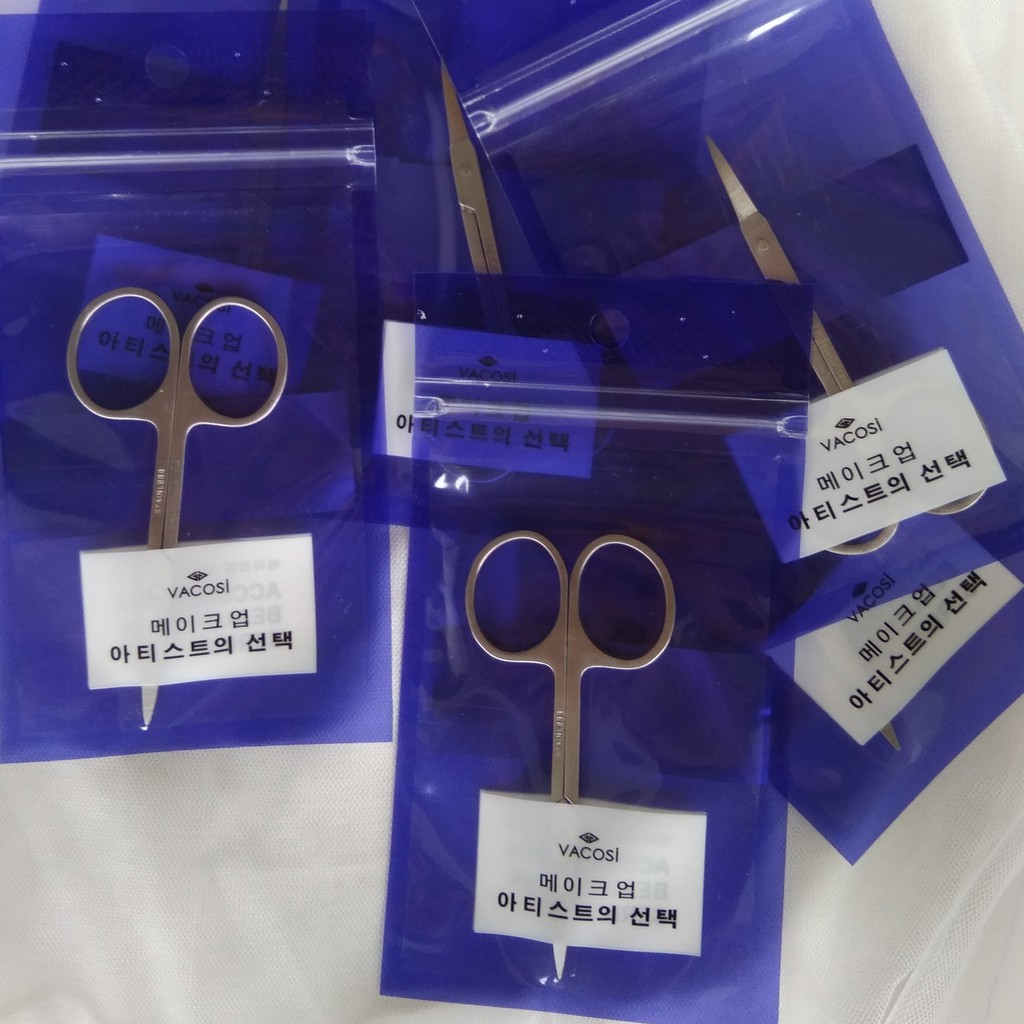 Kéo tỉa mày mũi, mày vacosi scissors s01 + s02 + s03 + s04