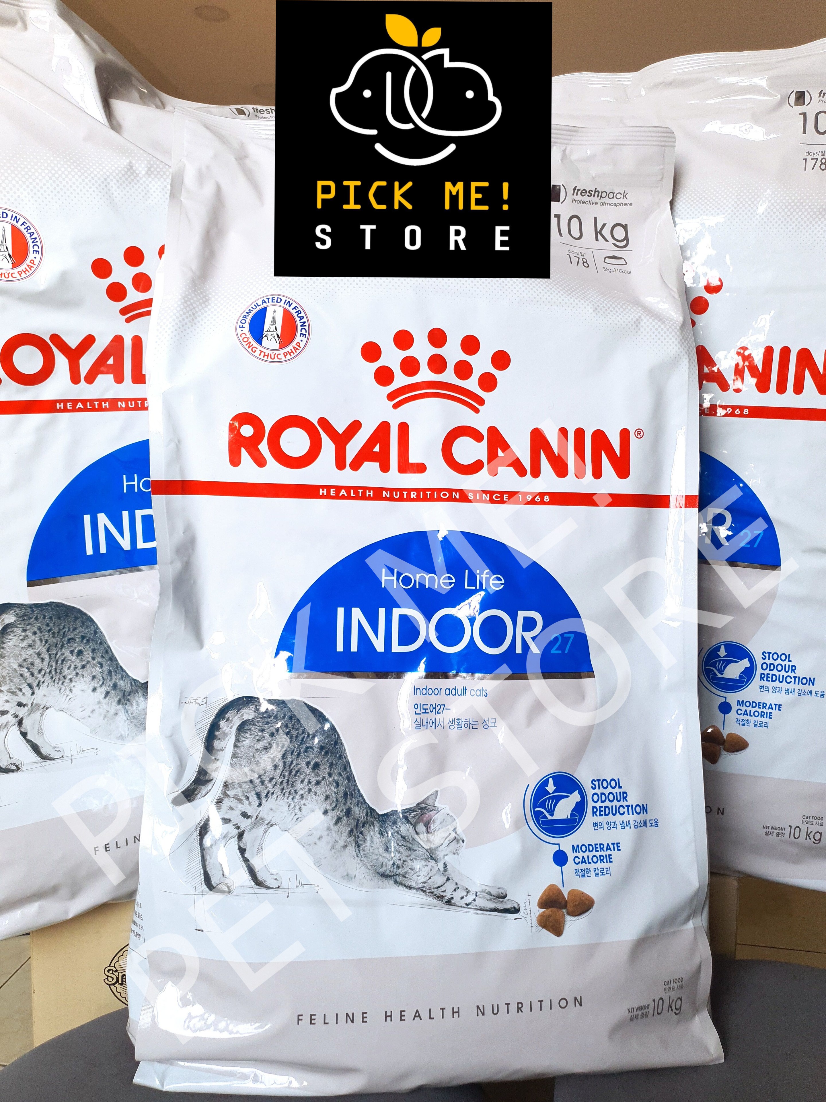 [ GENUINE ] Royal Canin Indoor 27 Granules for Adult Indoor Cats 10kg