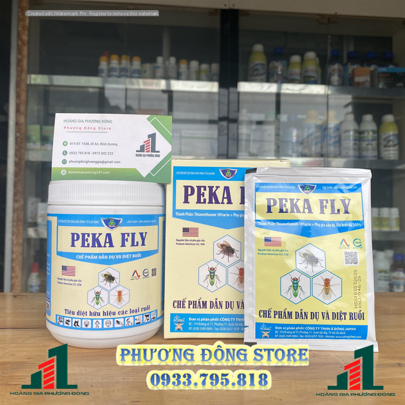 Thuốc diệt ruồi dạng bả Peka Fly- gói 10g