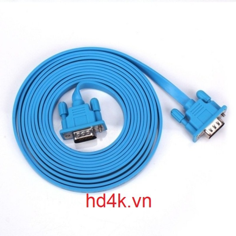 CÁP VGA 10M MỎNG DẸT DTECH DT-69F10