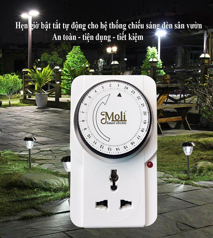 Ổ cắm hẹn giờ dạng cơ