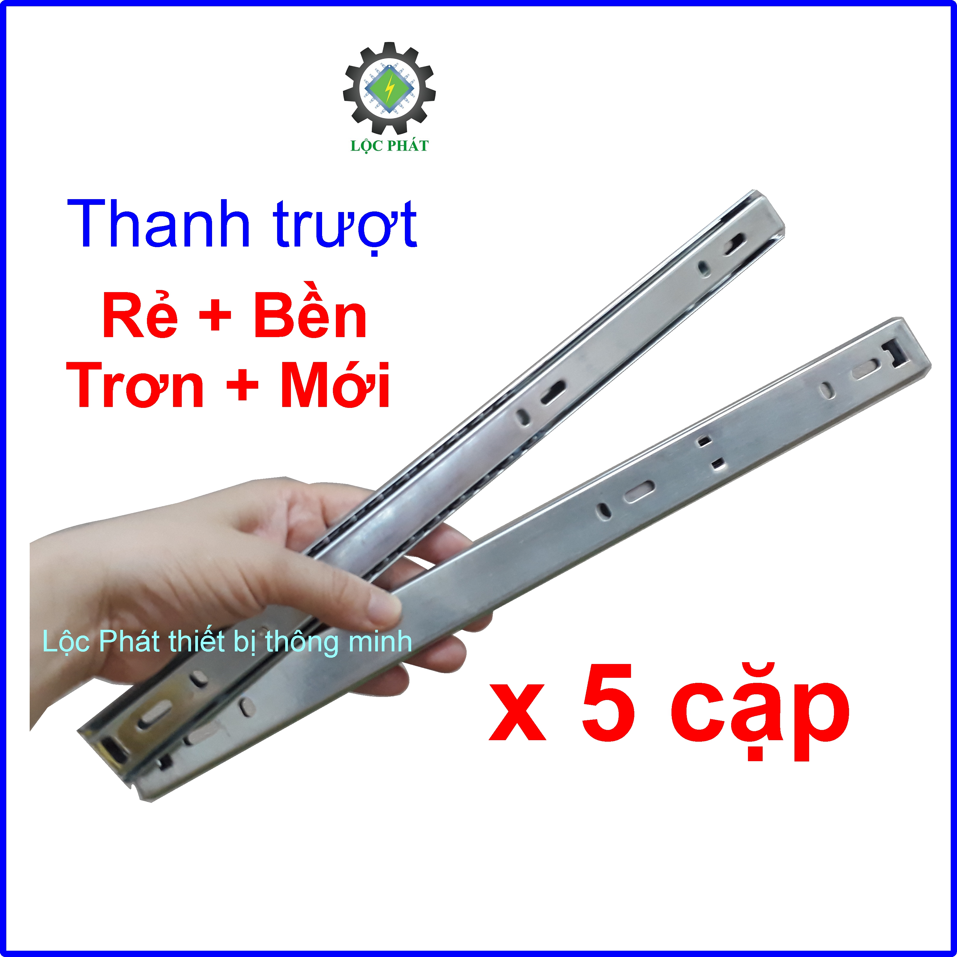 5 cặp thanh ray trượt, phụ kiện làm khay đảo trứng máy ấp thiết bị máy ấp trứng