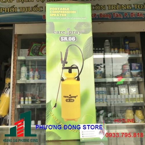 Bình tưới cây, phun thuốc 6 lít (DUDACO SR.06)