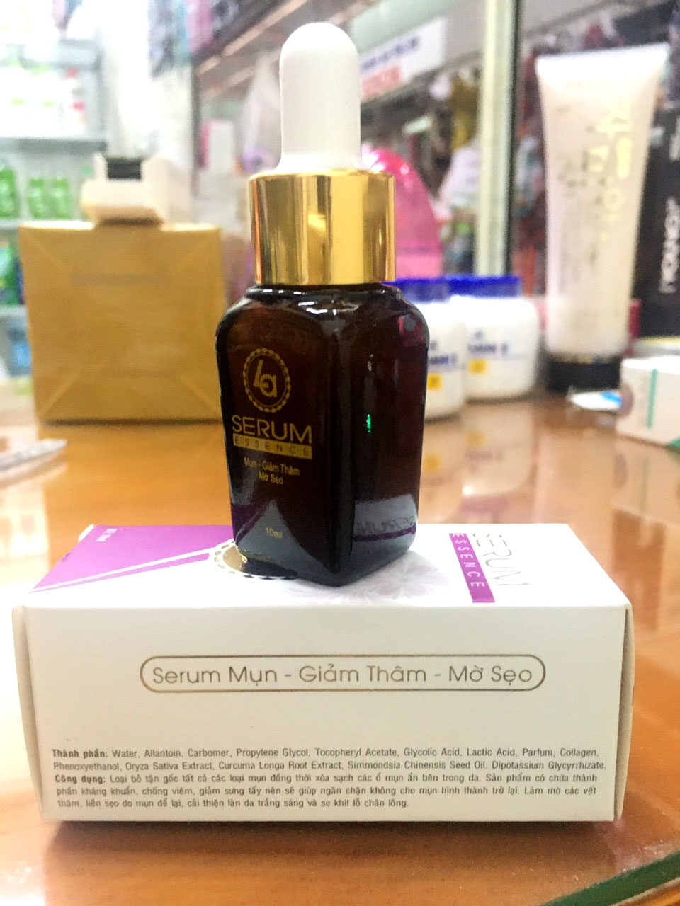 [CHÍNH HÃNG] Serum Sạch mụn- Giãm thâm - Mờ sẹo LA 10ml