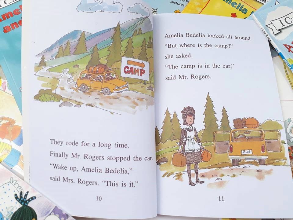 Bộ nhập - I CAN READ AMELIA BEDELIA (28q + File nghe)