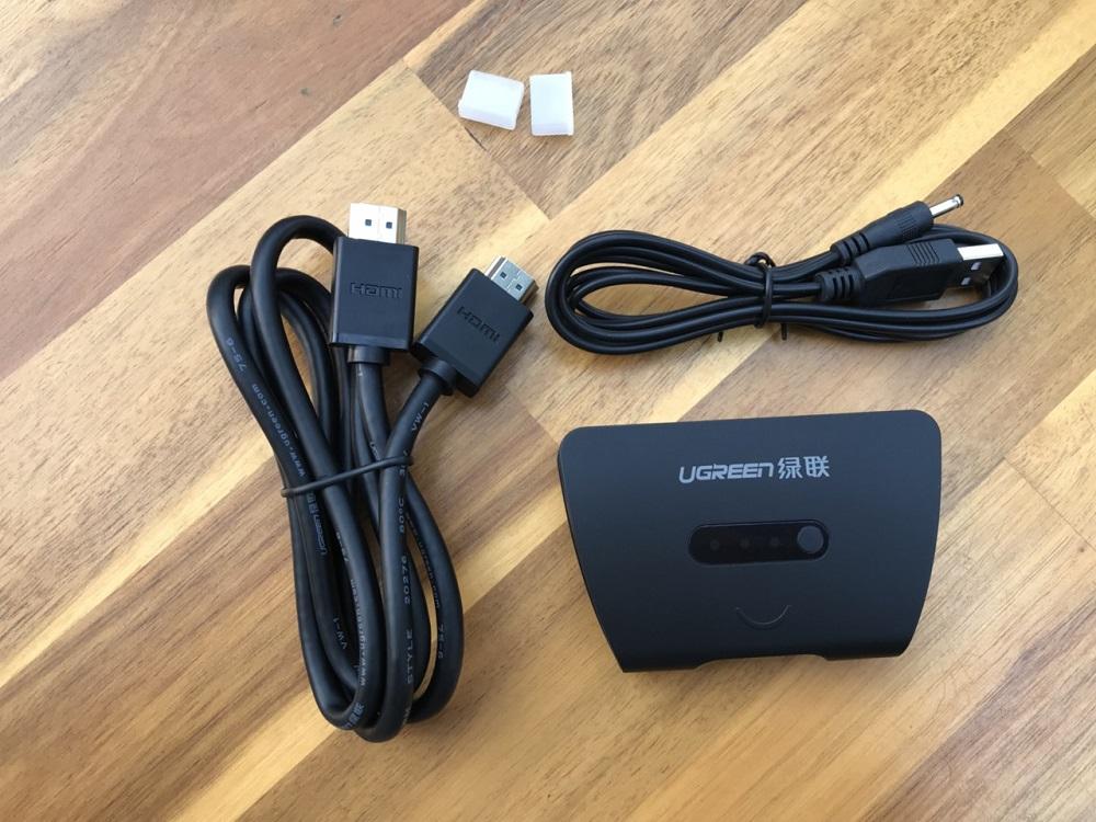 Bộ Chia HDMI 3 Vào 1 Ra Ugreen UG - 40215