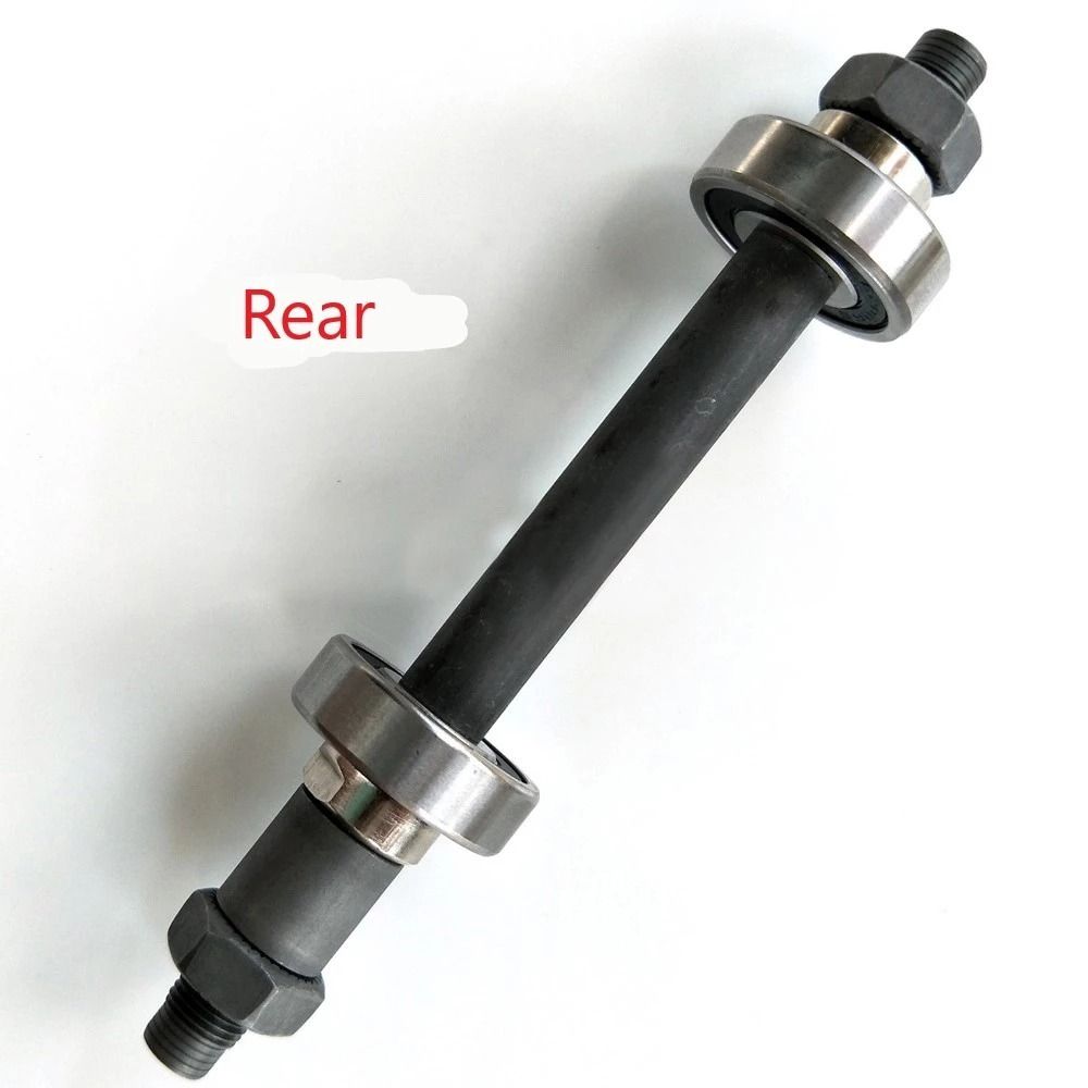 Sa81187 108/145mm mtb xe đạp xe đạp trục thép bánh xe trung tâm rỗng trục chính trục xe đạp trục trung tâm xe đạp trục xe đạp vòng bi phía trước phía sau trục trục đòn bẩy