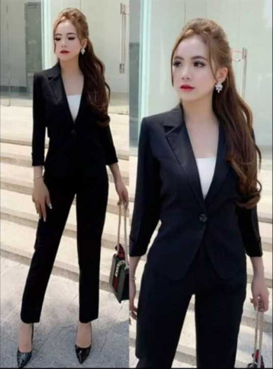 Sét bộ vest tay dài umi-QH