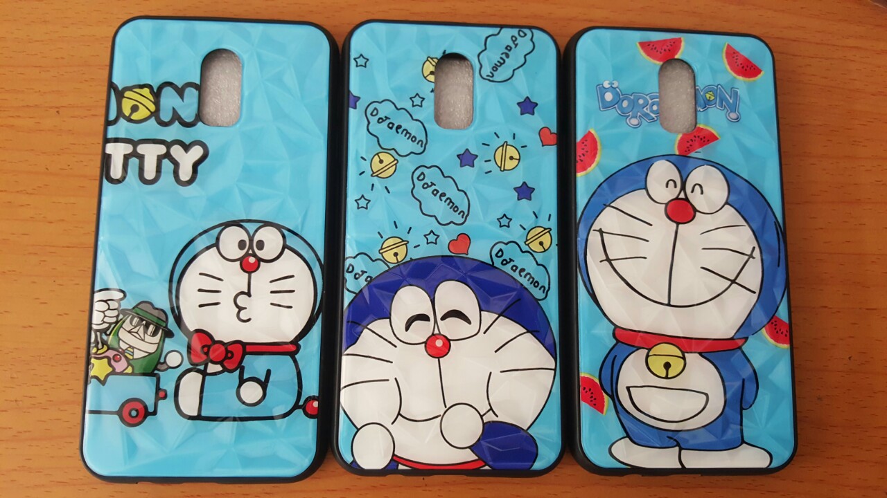 Ốp lưng Samsung J730/J7pro - ốp 3D kim cương Doraemon