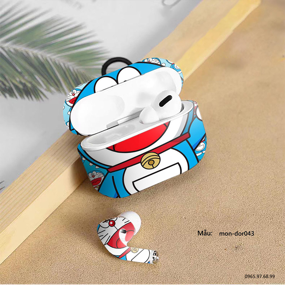 Decal Skin dán AirPods Pro mẫu Doremon