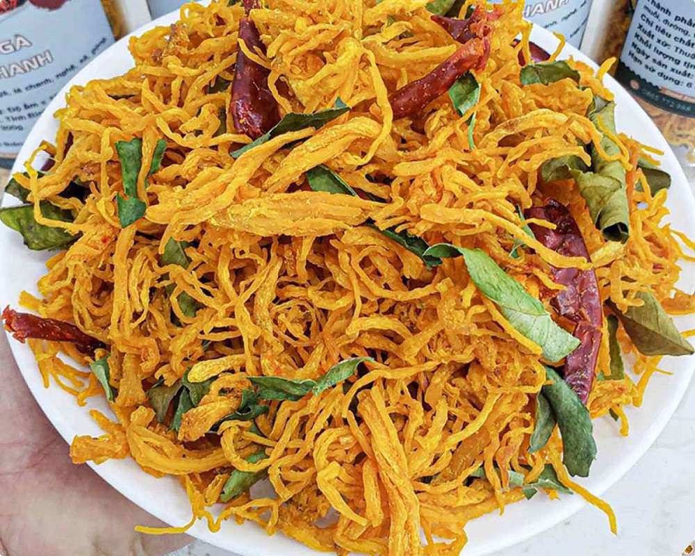 Khô Gà Lá Chanh 1Kg (Đóng 2 hũ) BIGS