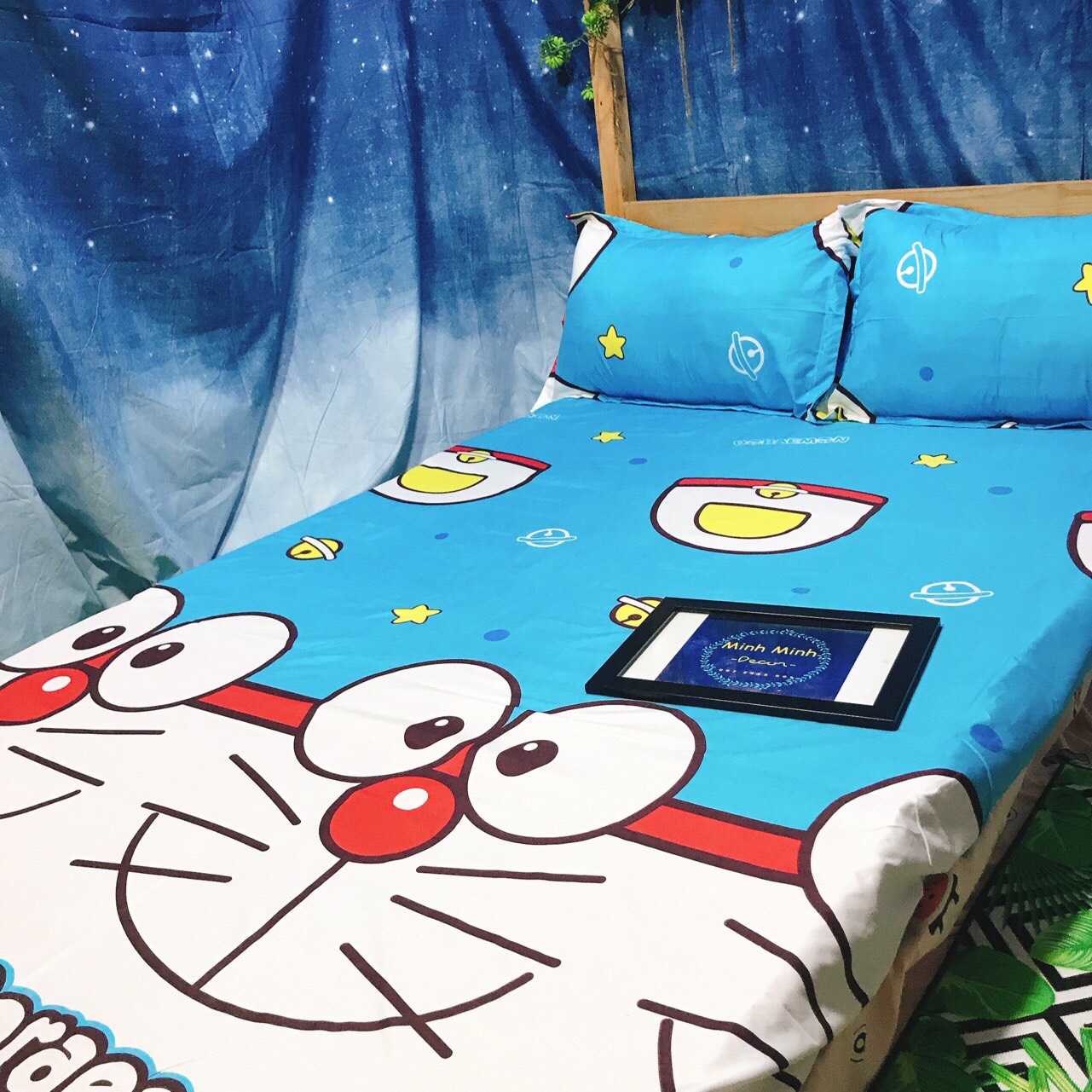 Set ga giường + 2 vỏ gối nằm
