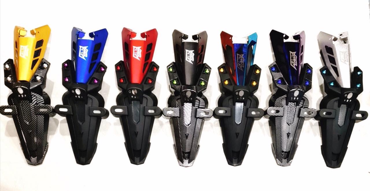 Combo bộ dè titan màu malay ốc màu cho ex150