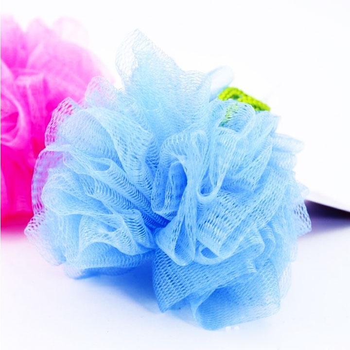 Bông tắm tròn size 10*10cm mềm mịn  có ảnh thật