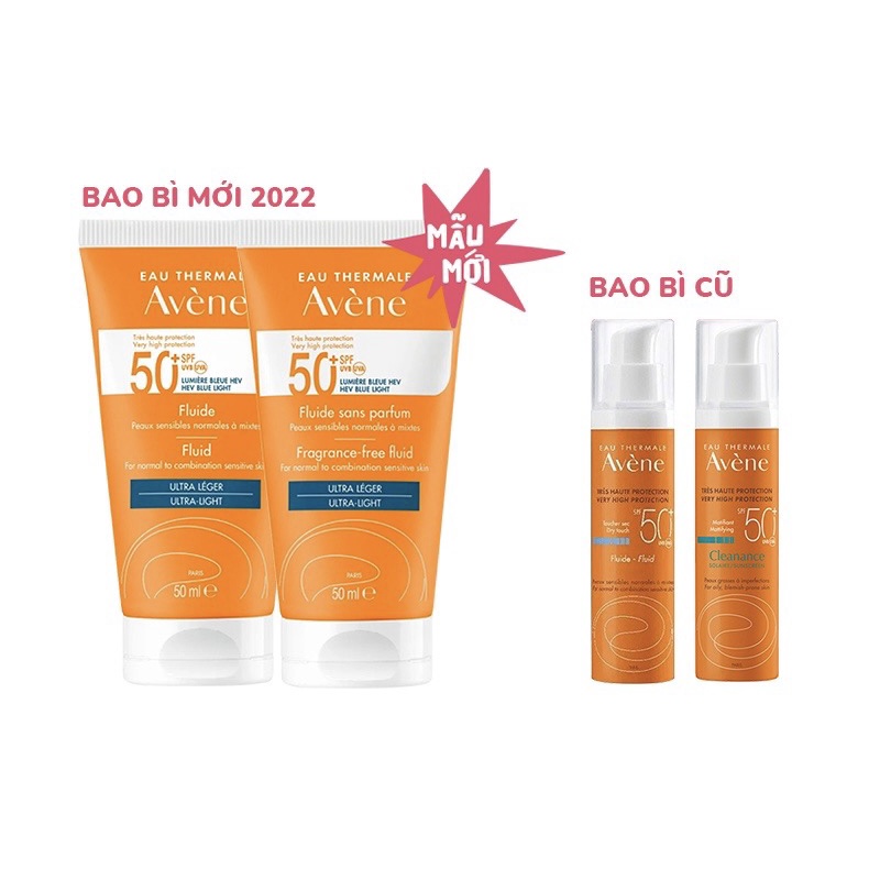 Kem chống nắng Avene Cleanance Sunscreen SPF50+