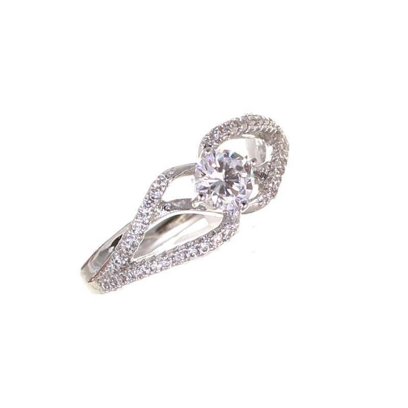 Nhẫn mạ Bạc cao cấp August Love MK167