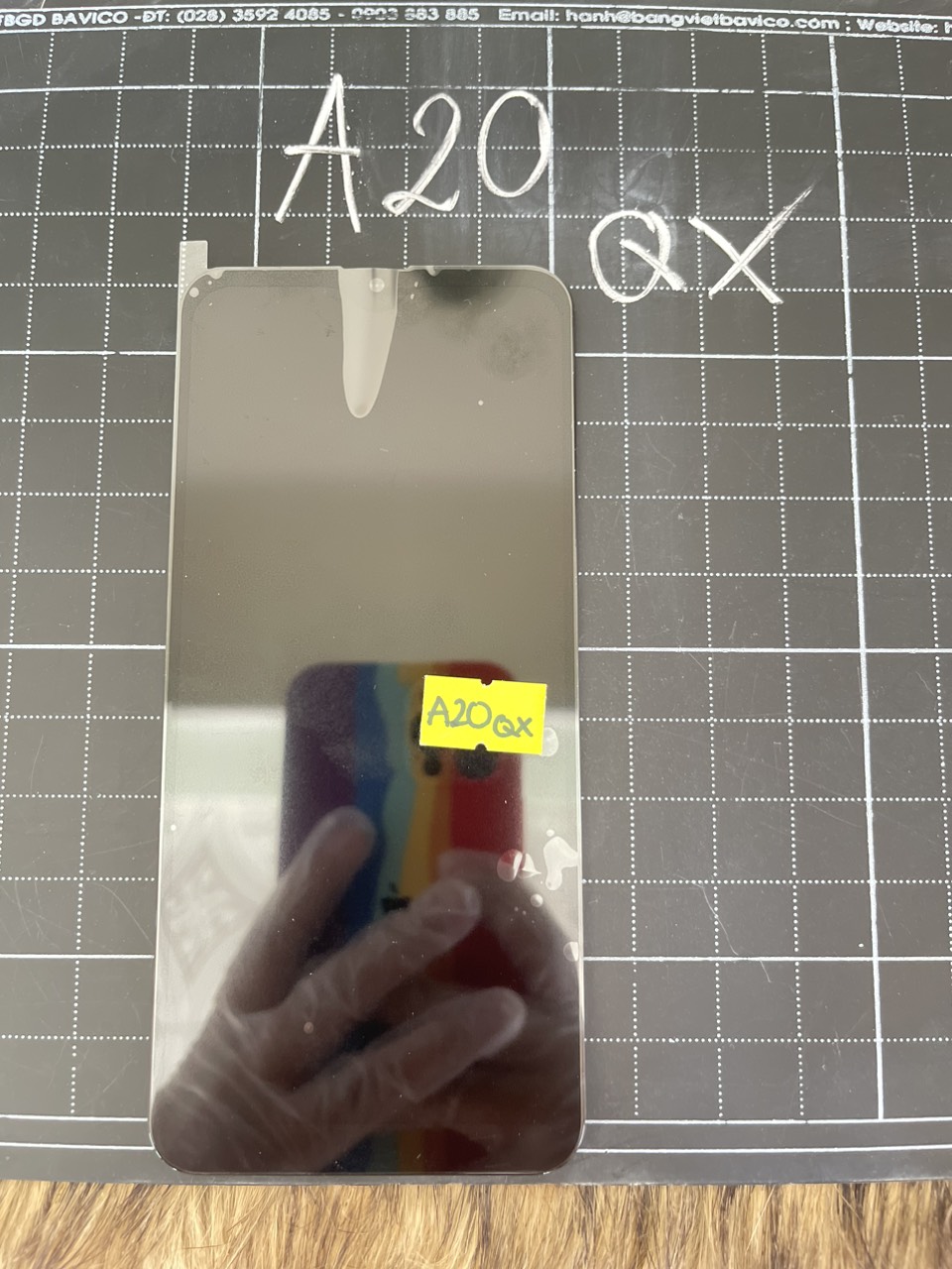 Bộ màn hình thay thế sam sung A20 QX