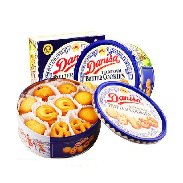 Combo 3 Bánh Quy Bơ Danisa Size Lớn Hộp 681G