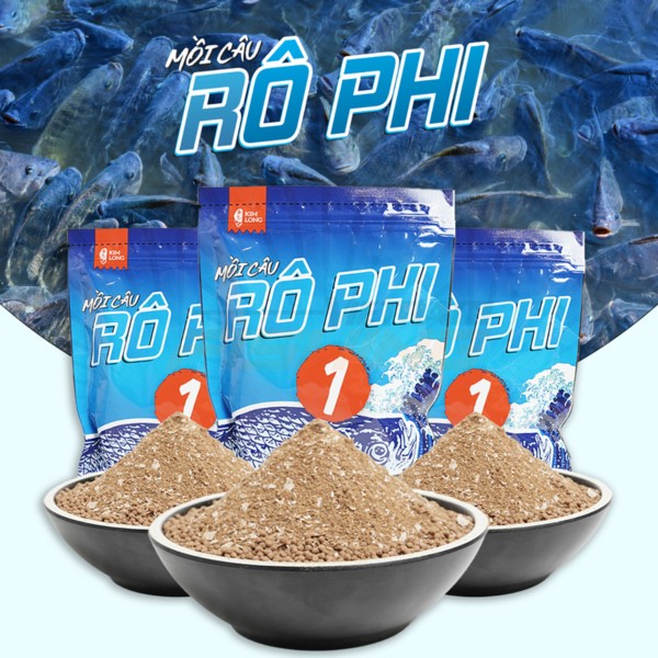 [Ảnh thật] [Chính hãng] Mồi câu Rô Phi Kim Long số 1