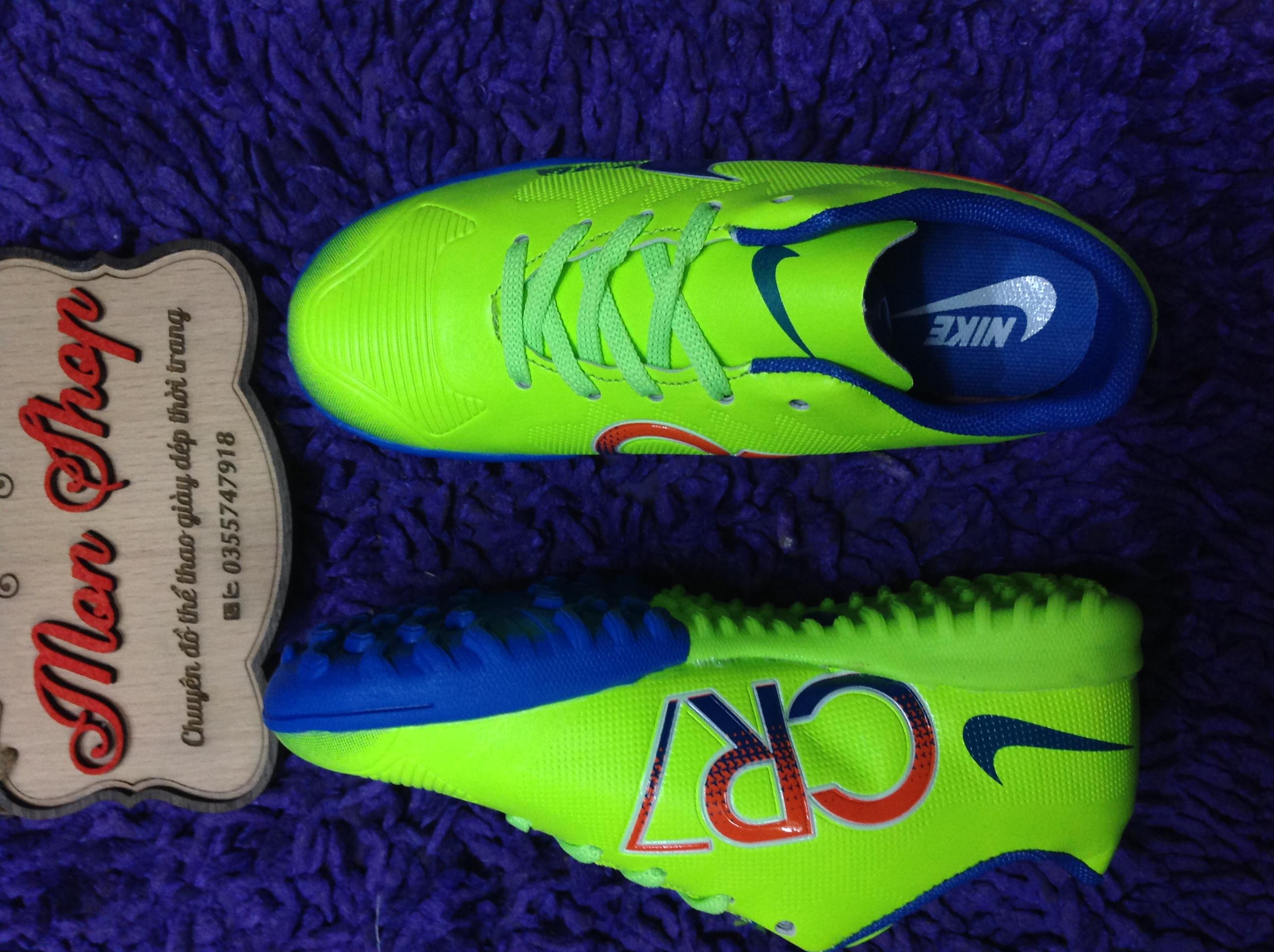 Giày đá bóng, đá banh CR7 cho bé ms 3
