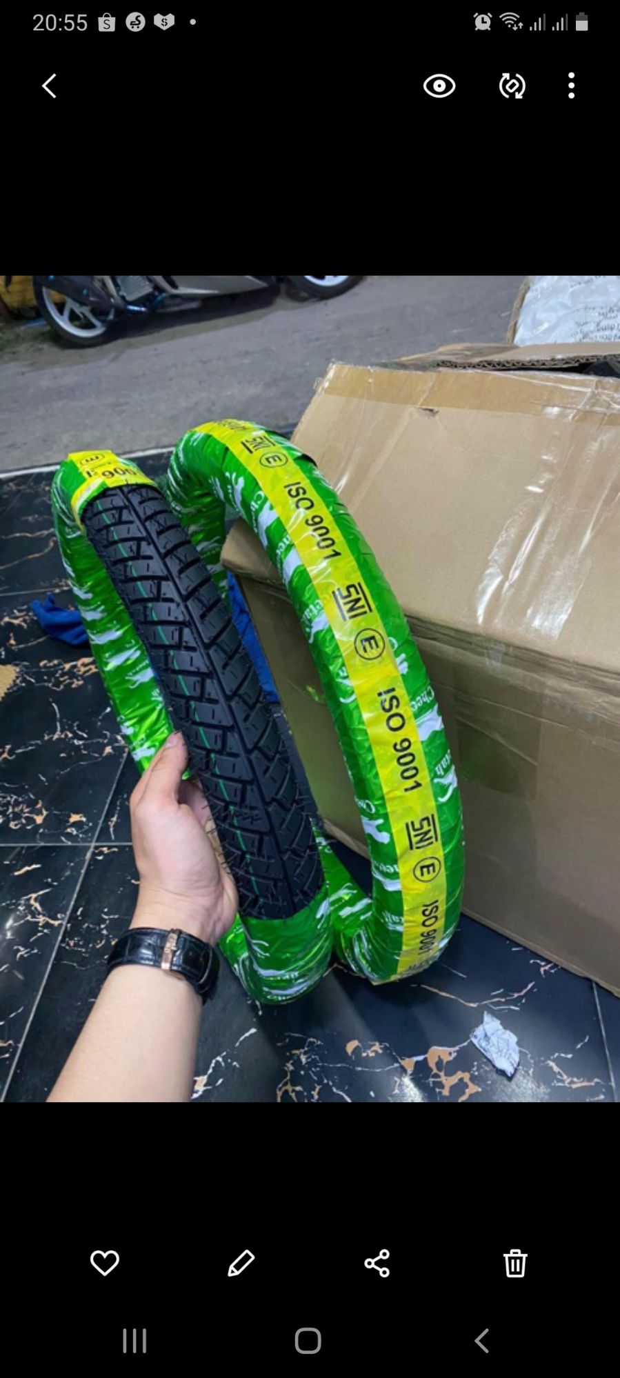 cặp lốp 60/90-17 và 70 /90-17 cheetah gai michelin không ruột