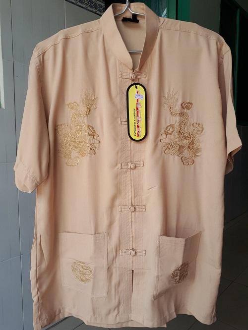 Áo sơ mi nam cổ tàu