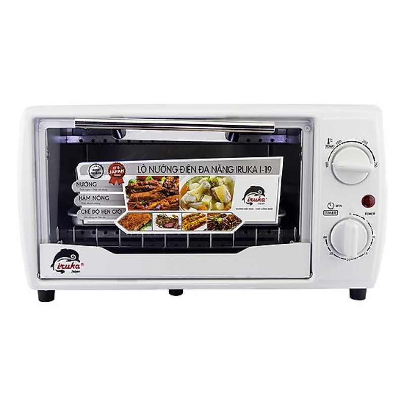 Bảng giá Lò Nướng Điện 12L Đa Năng Iruka I19 - Bảo Hành 12 Tháng Điện máy Pico