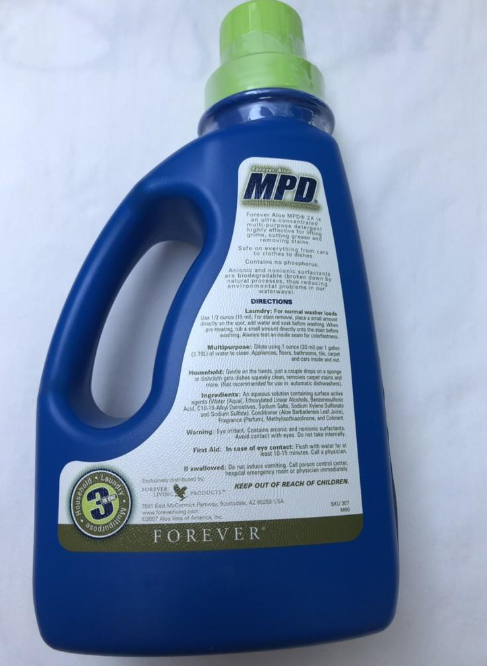 Nước tẩy rửa đa công dụng- Forever Aloe MPD 2X