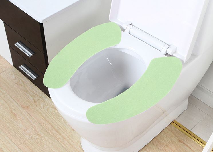 Set 2 miếng dán lót bồn cầu cao cấp