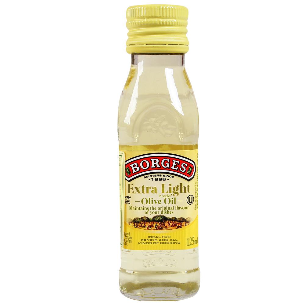 Dầu Borges Extra Light siêu nguyên chất không mùi 125ml_250ml