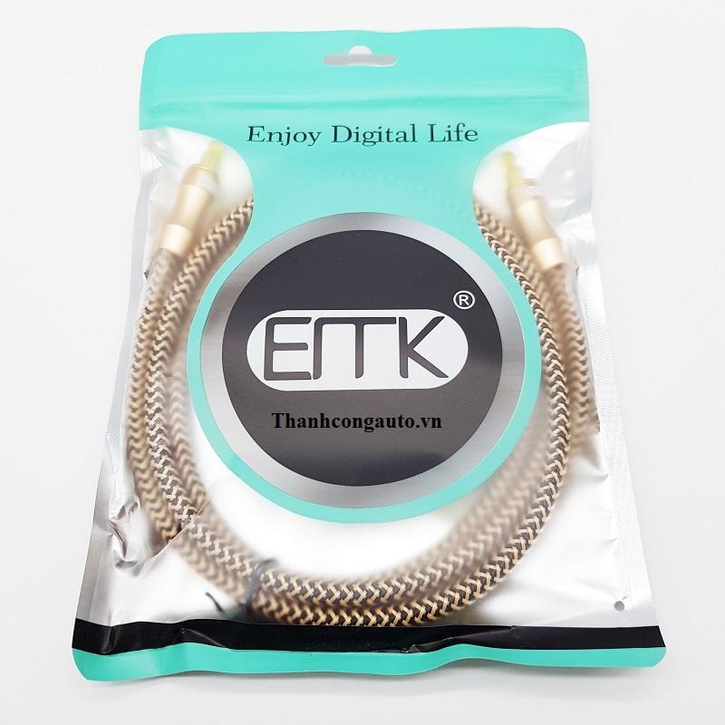 Cáp quang Audio ETK dài 1.5m (Cable Toslink OPTICAL)