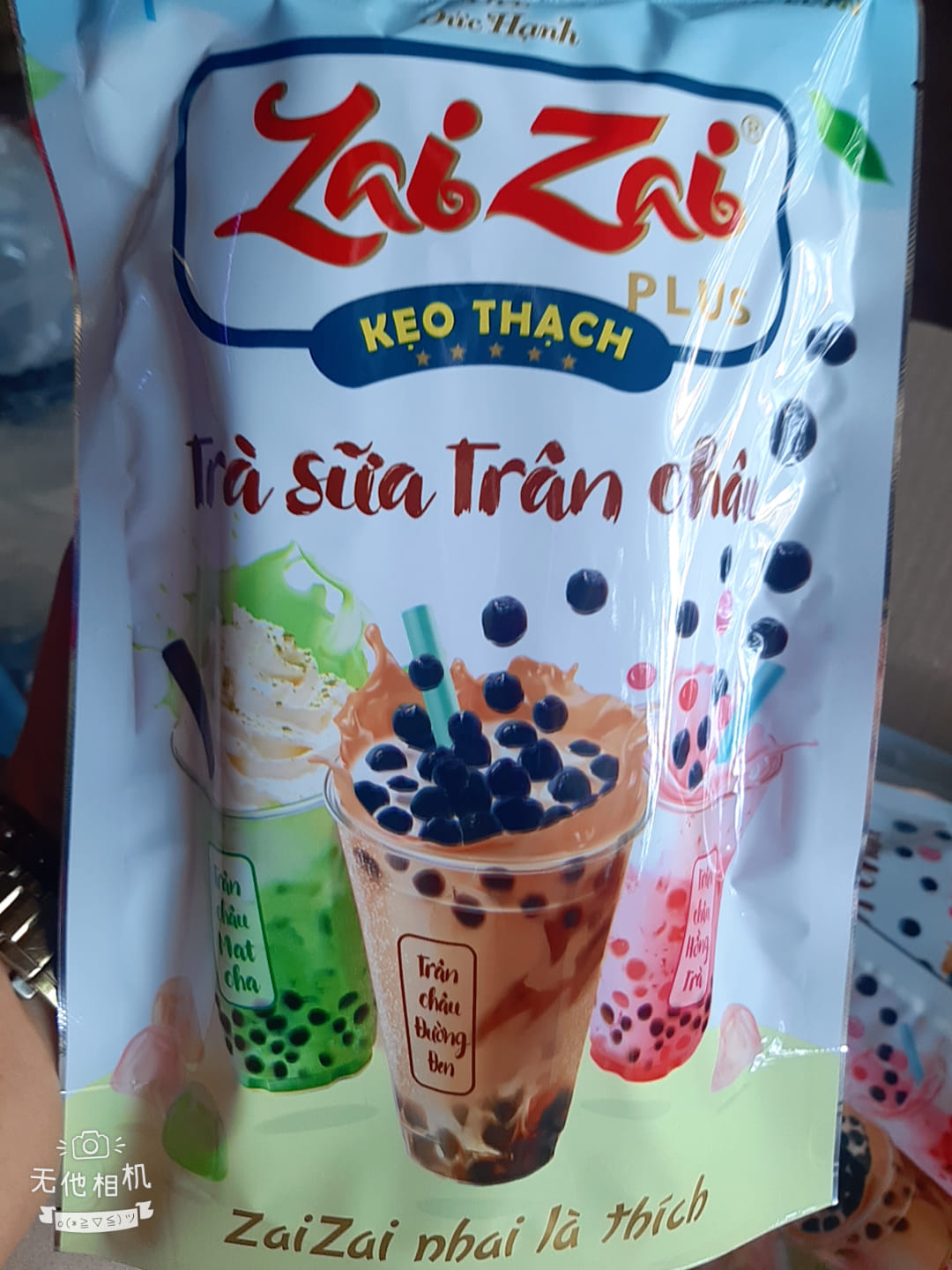 THẠCH ZAI ZAI PLUS TRÀ SỮA TRÂN CHÂU [MỚI] túi 320g