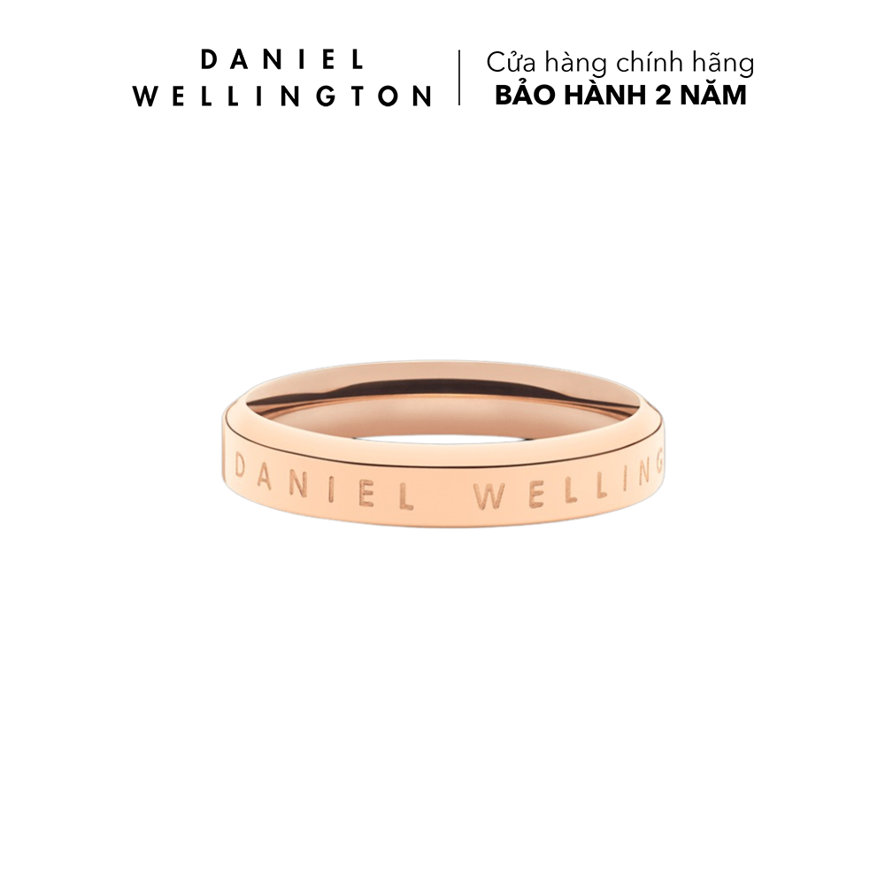 Nhẫn Daniel Wellington màu vàng hồng - Classic Ring