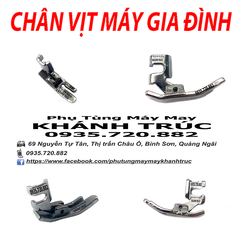 Chân vịt SẮT máy may gia đình