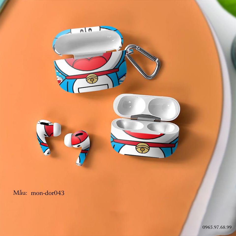 Decal Skin dán AirPods Pro mẫu Doremon