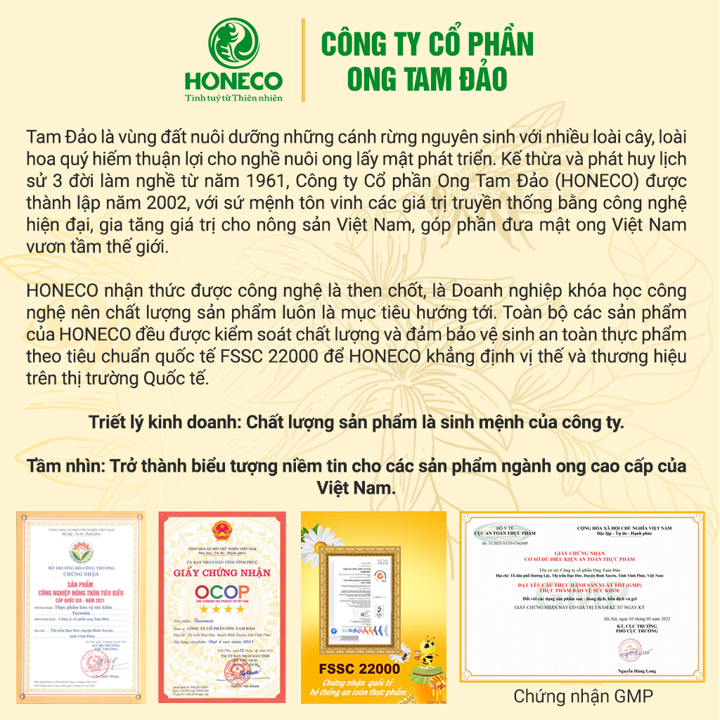Mật ong Chanh Leo 250g