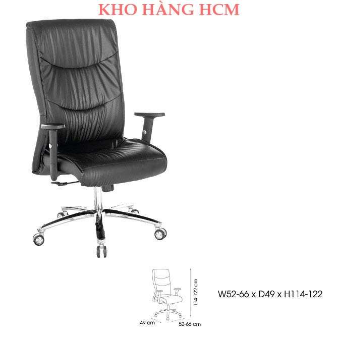 Ghế Dành Cho Văn Phòng Cao Cấp Chân Xoay KHCM6335